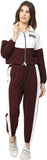 Solid Women Track Suit COFFE